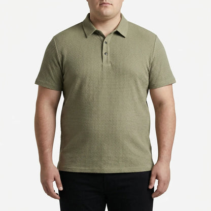 Kurzärmliges Polo Shirt Mit Struktur - Emanuel