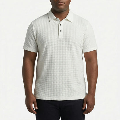 Kurzärmliges Polo Shirt Mit Struktur - Emanuel
