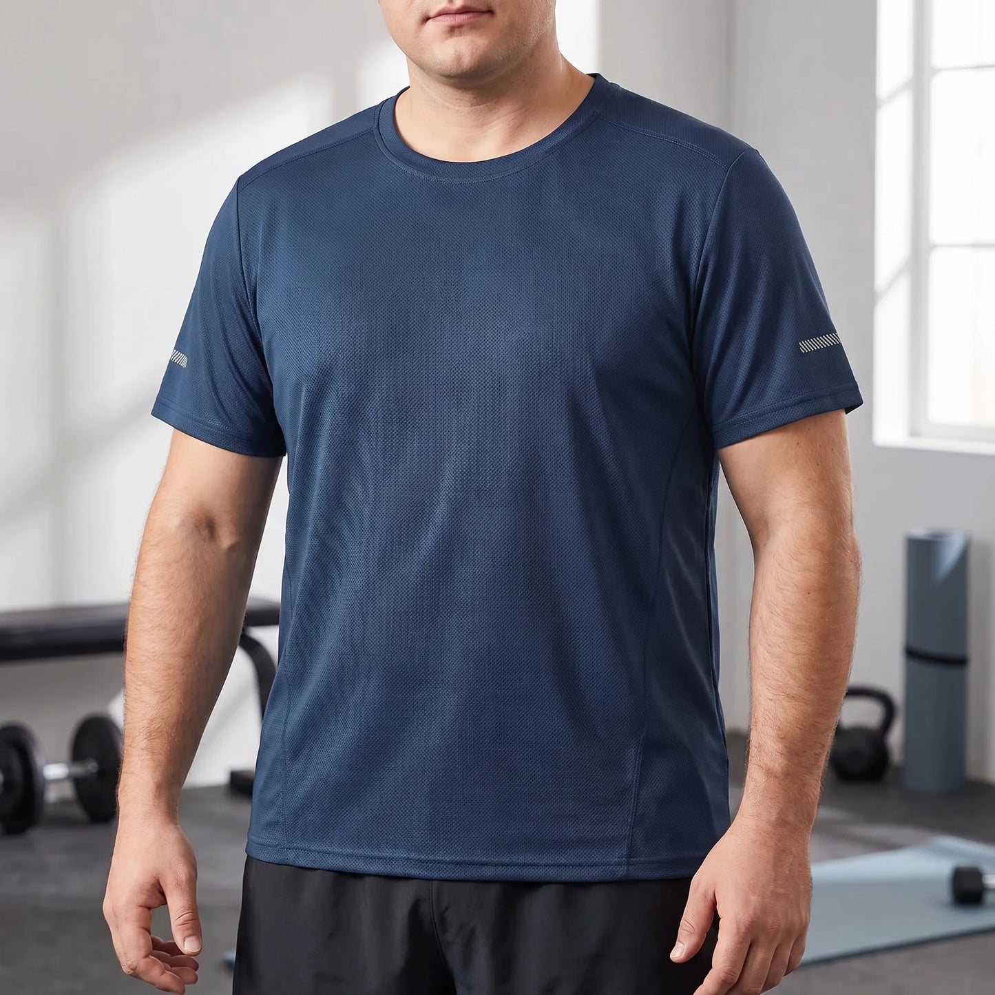 Kurzärmliges Quick-Dry Tshirt In Übergröße - Clark