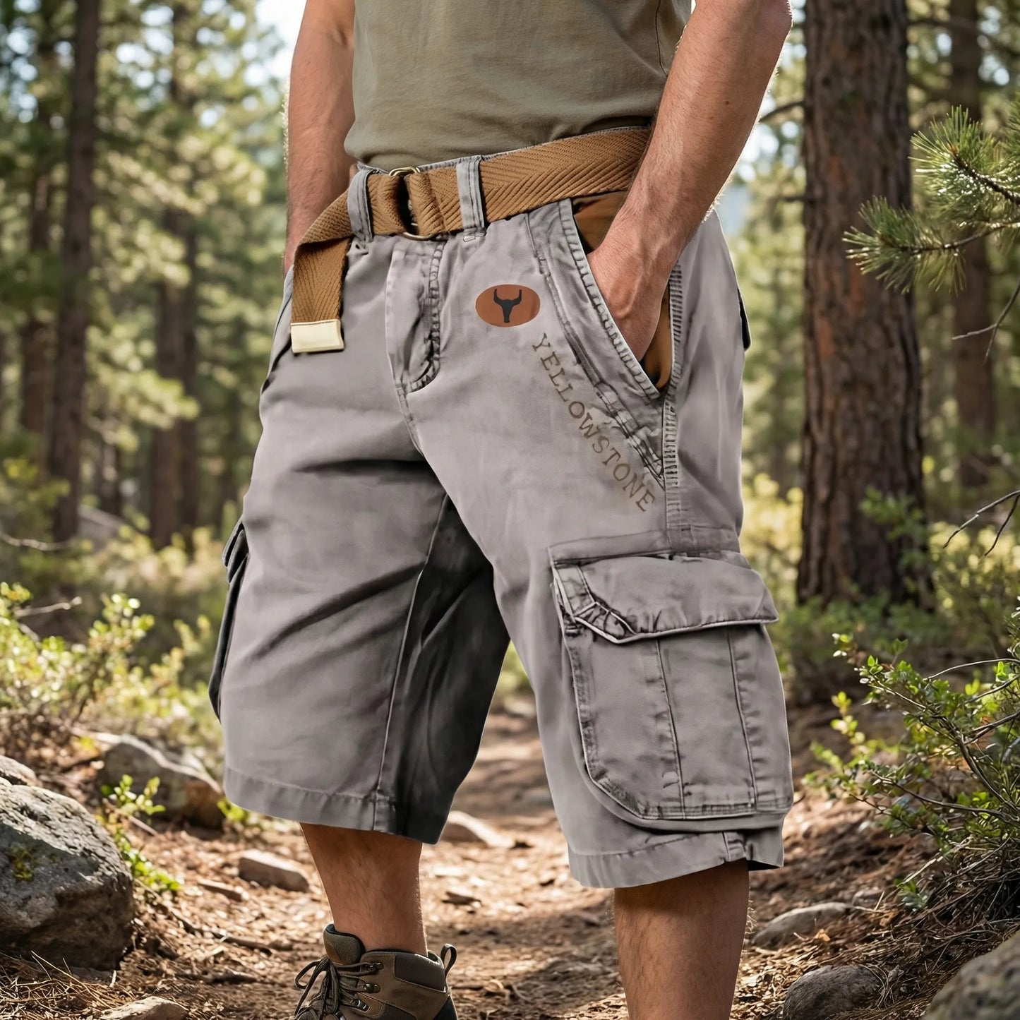 Kurze Cargohose Mit Tiefen Taschen - Wilson