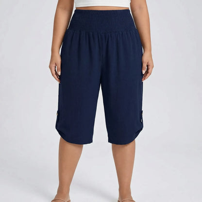 Kurze Damenhose In Großen Größen - Gladys