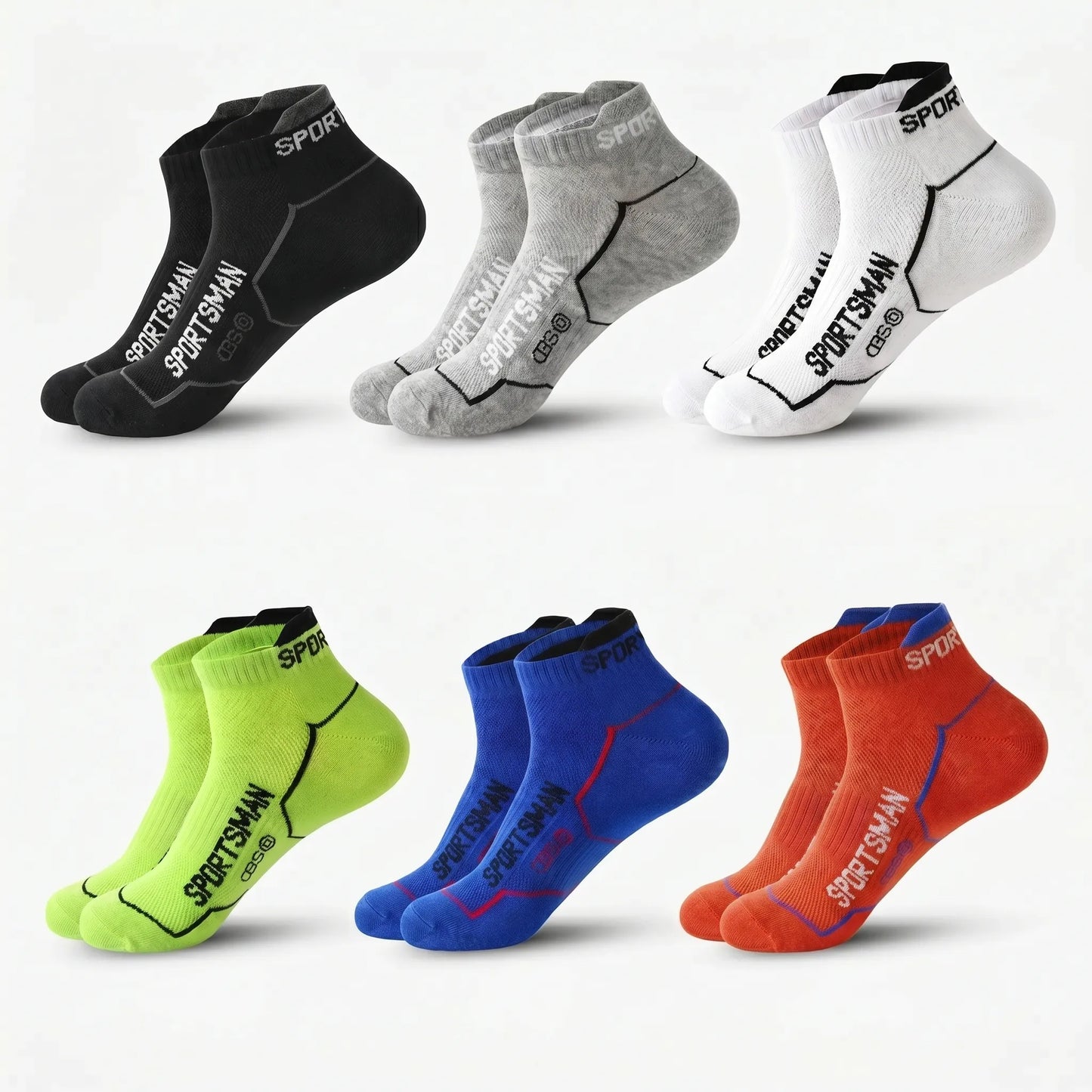 Kurze Sportsocken Mit Luftdurchlässiger Struktur -  Strideknit