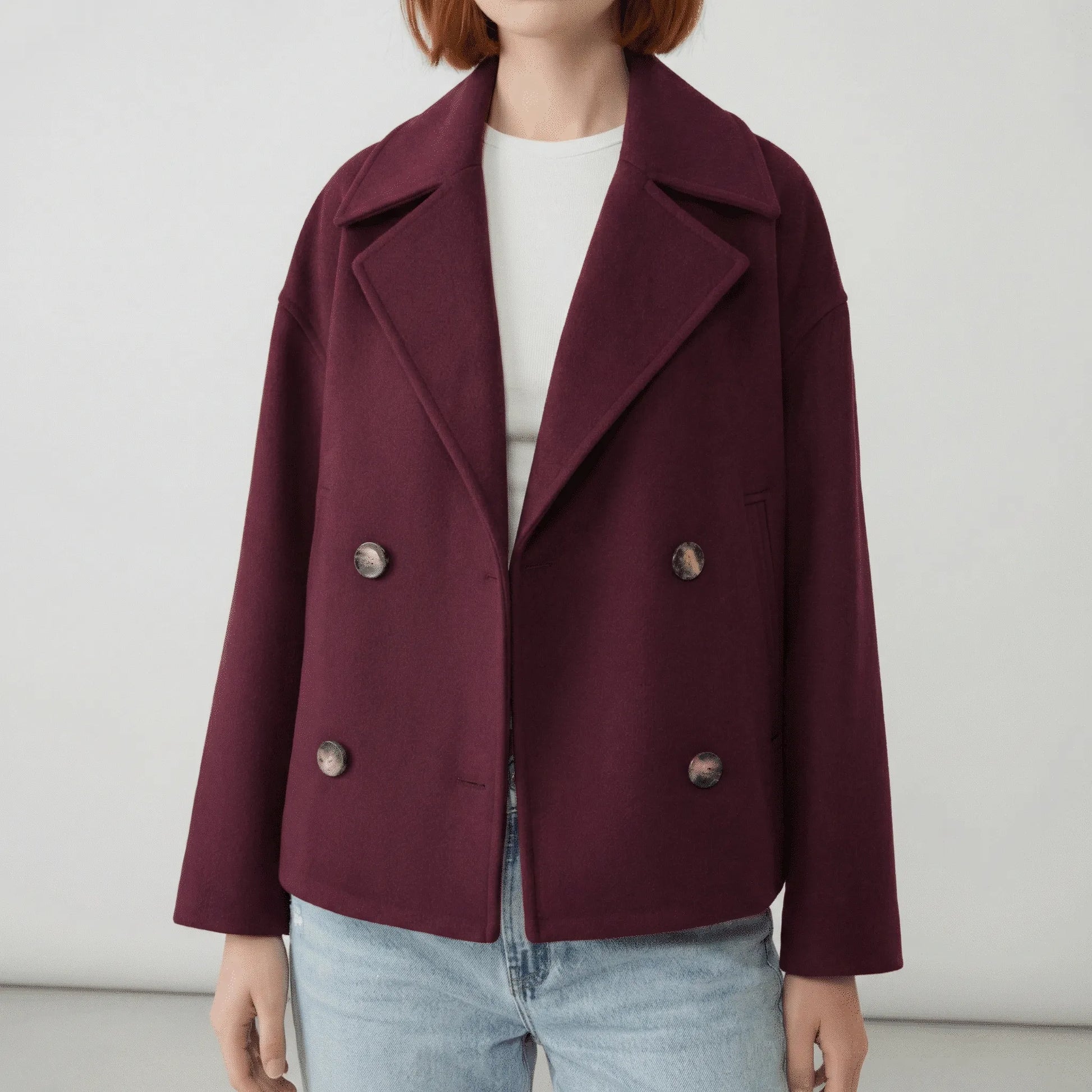 Kurze Zweireihige Jacke - Dorothea