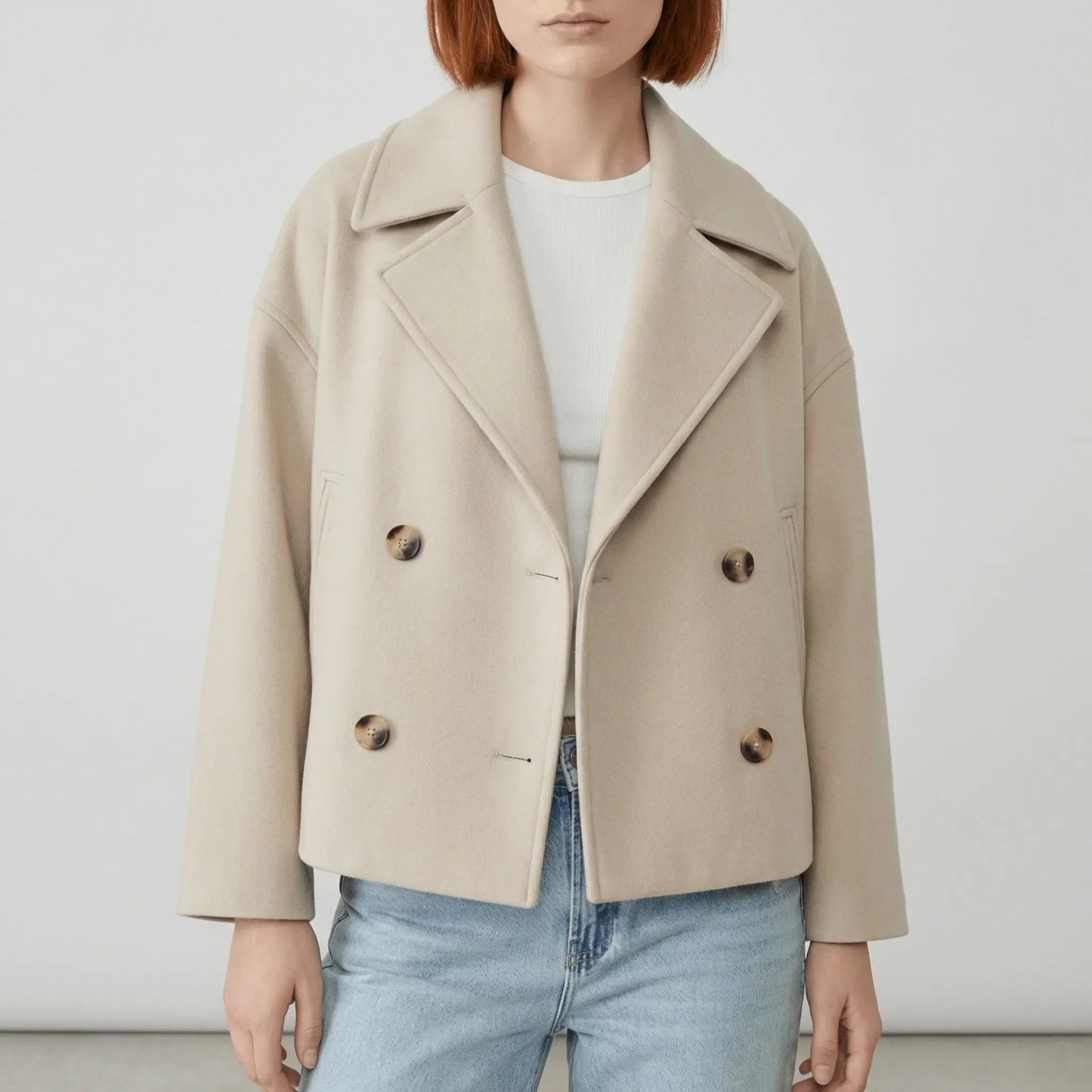 Kurze Zweireihige Jacke - Dorothea