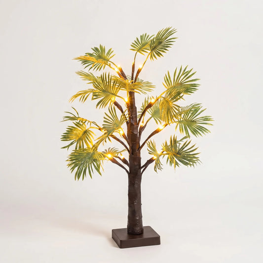 LED Palm Tree Table Lamp -  Palumix