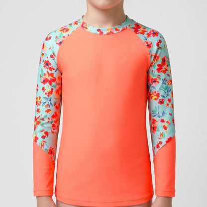 Langarm-Rashguard für Mädchen - Velyra