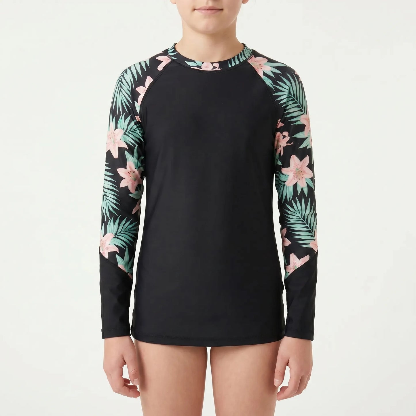 Langarm-Rashguard für Mädchen - Velyra