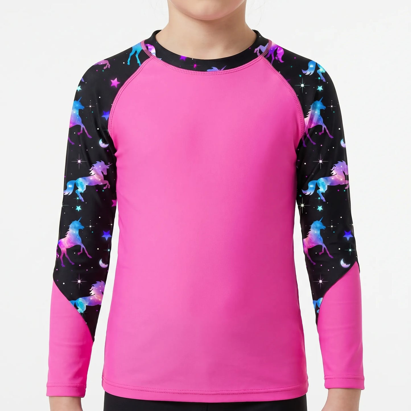 Langarm-Rashguard für Mädchen - Velyra