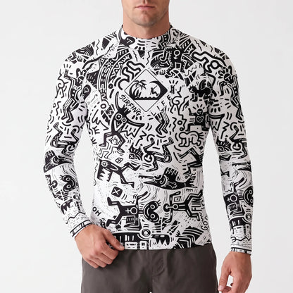 Langarm-Schwimmshirt - Brexion
