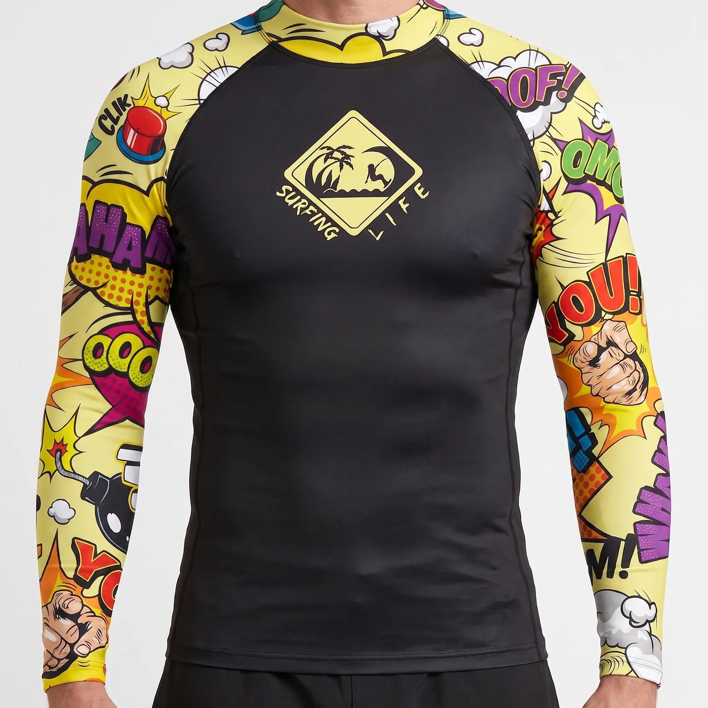 Langarm-Schwimmshirt - Brexion