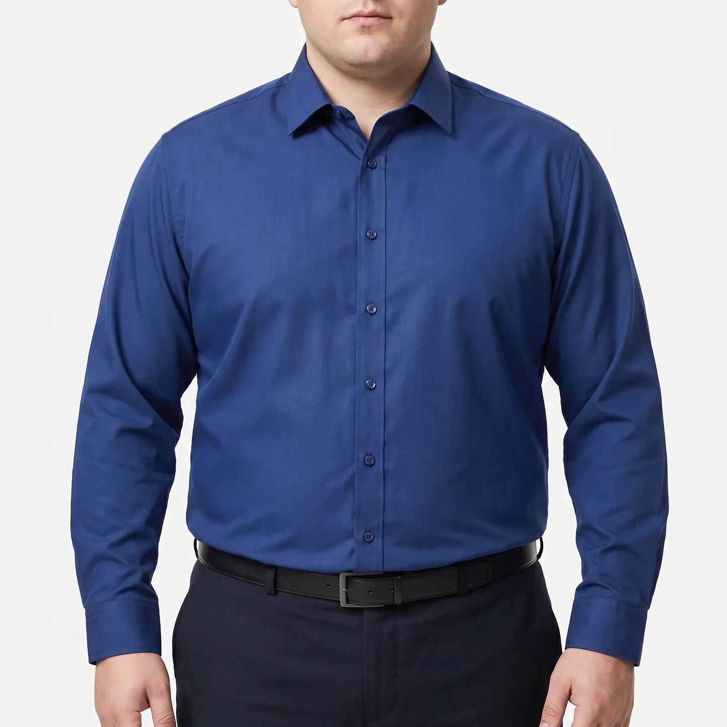 Langärmliges Herrenhemd Slim Fit - Percy