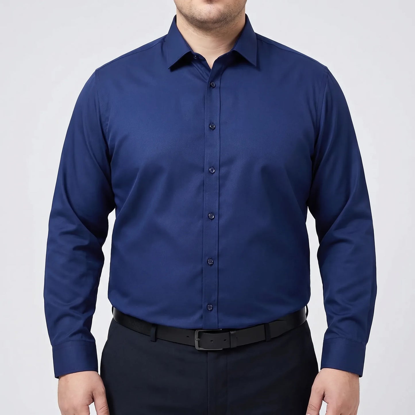 Langärmliges Herrenhemd Slim Fit - Percy