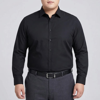 Langärmliges Herrenhemd Slim Fit - Percy