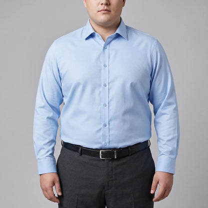 Langärmliges Herrenhemd Slim Fit - Percy