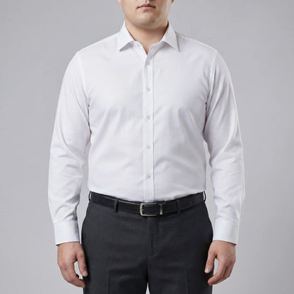 Langärmliges Herrenhemd Slim Fit - Percy