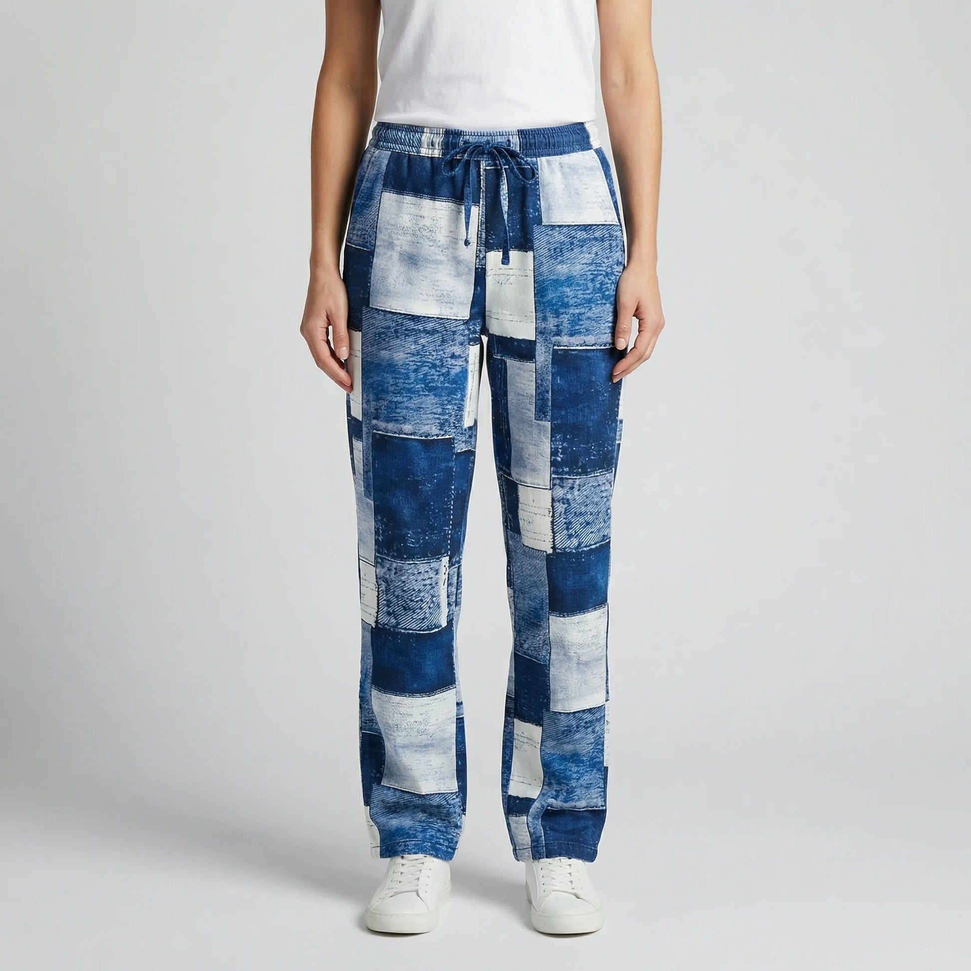 Lange Damenhose Mit Muster - Lucia