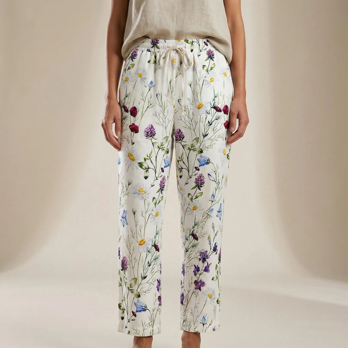 Lange Damenhose Mit Muster - Lucia