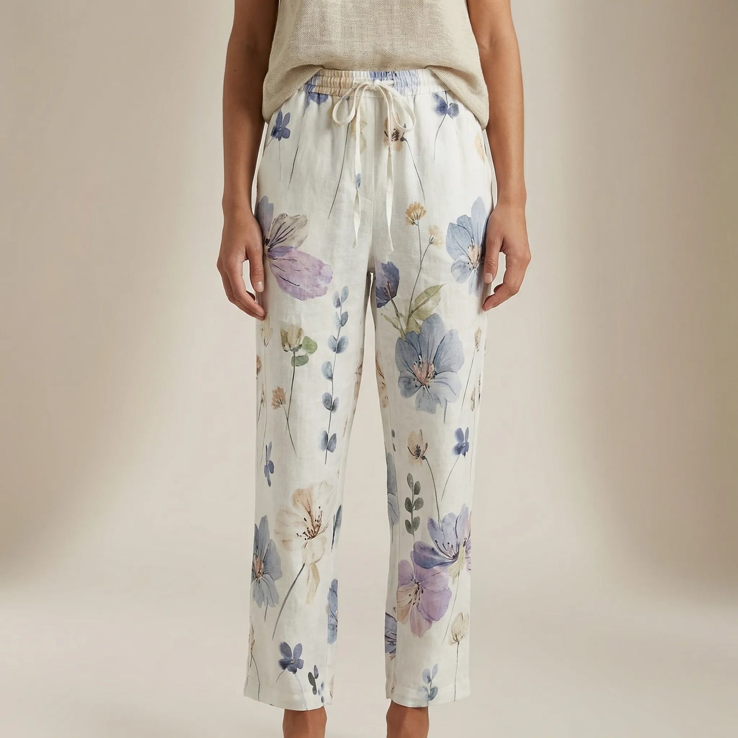 Lange Damenhose Mit Muster - Lucia