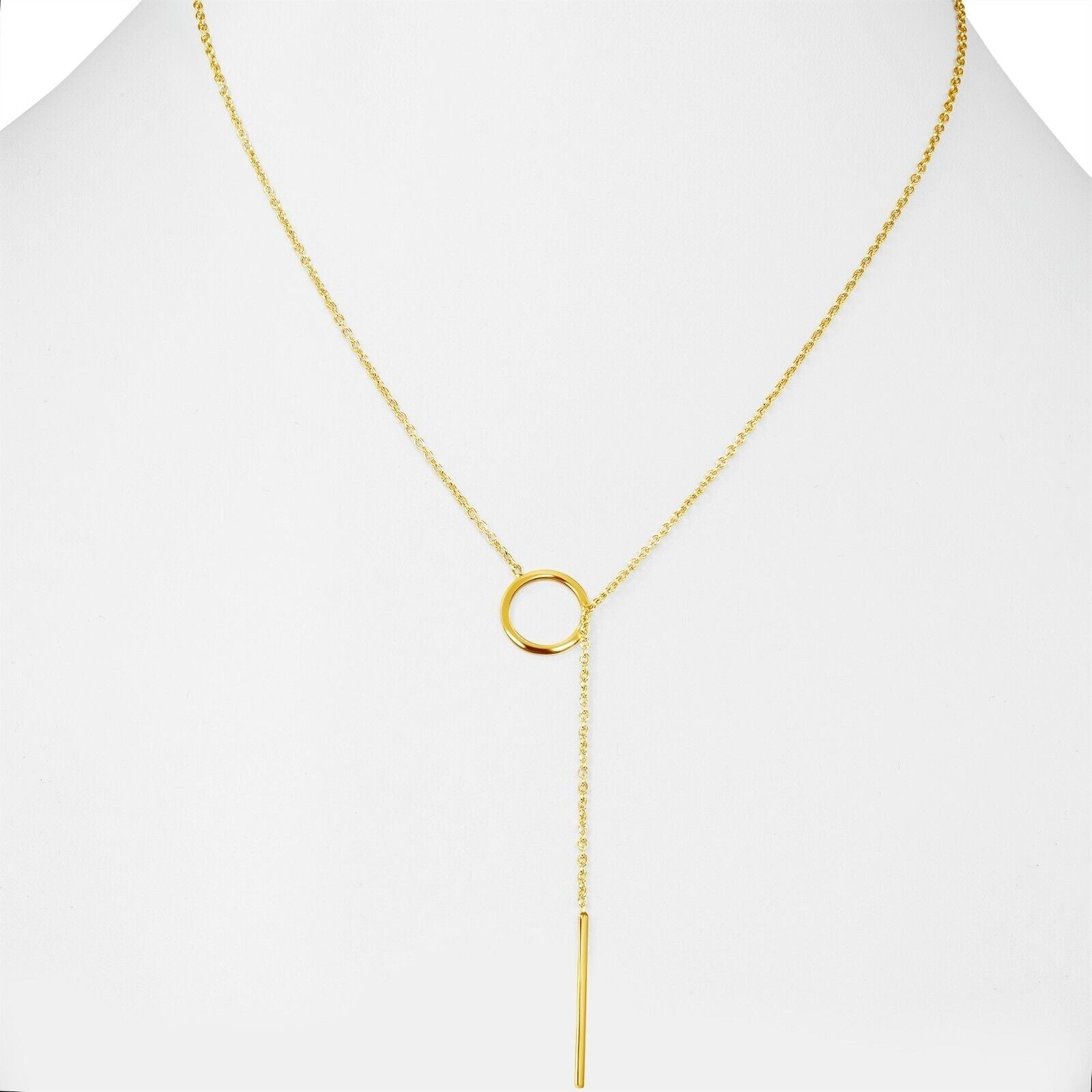 Lariat Halskette - GoldWave