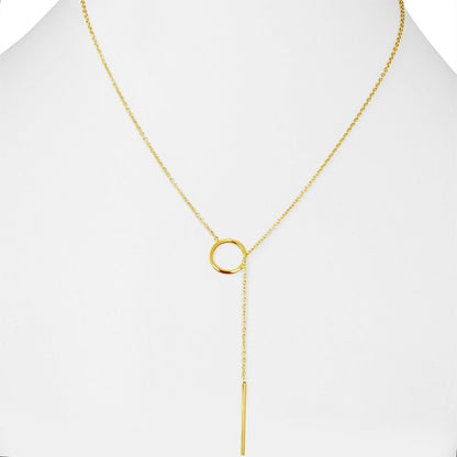 Lariat Halskette - GoldWave