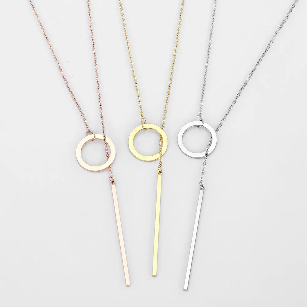 Lariat Halskette - GoldWave