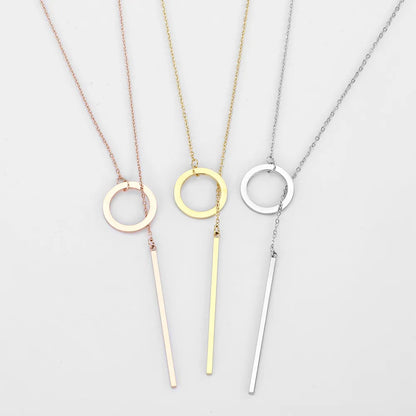 Lariat Halskette - GoldWave