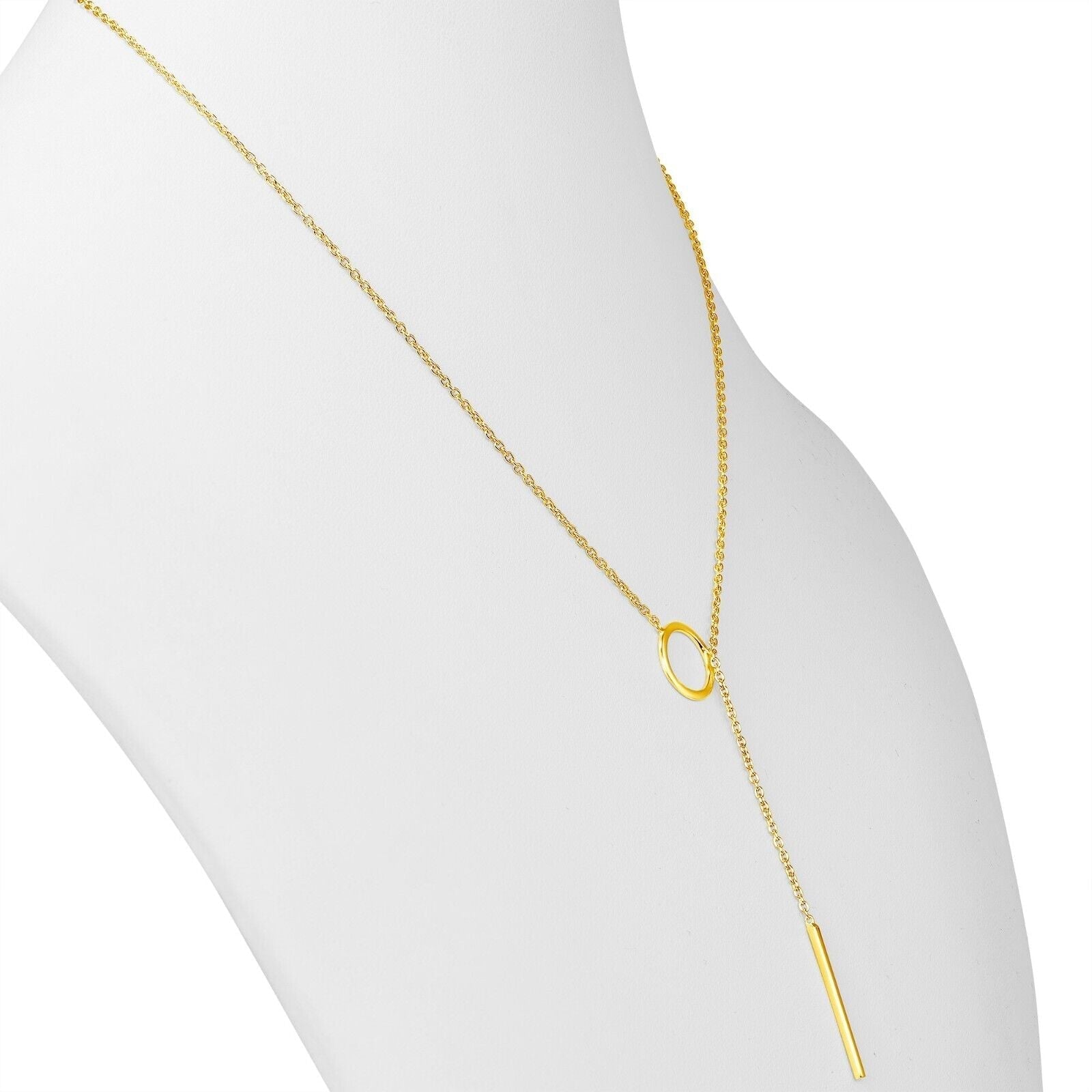 Lariat Halskette - GoldWave