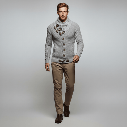 Lässiger Grobstrick-Cardigan - Ferdinand