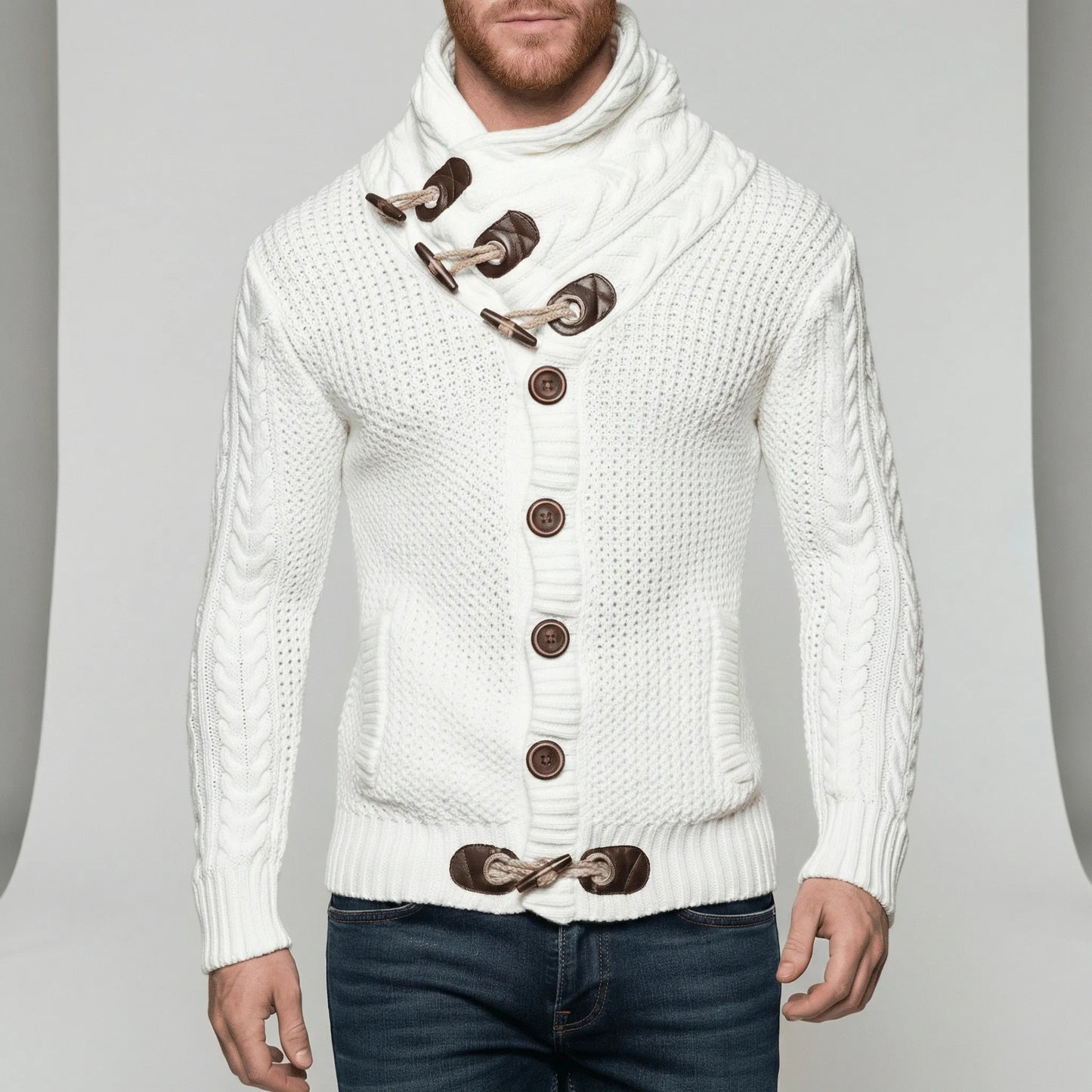 Lässiger Grobstrick-Cardigan - Ferdinand