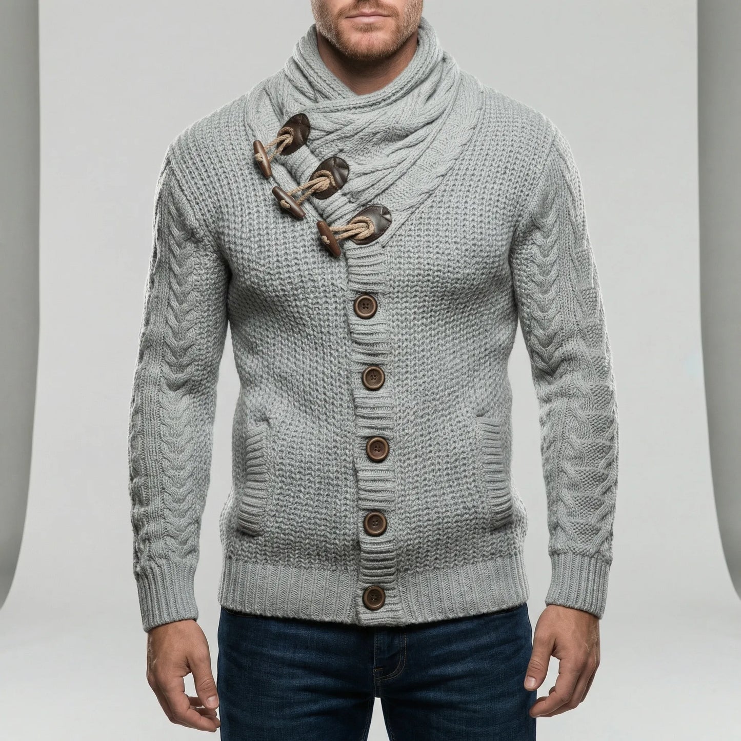 Lässiger Grobstrick-Cardigan - Ferdinand