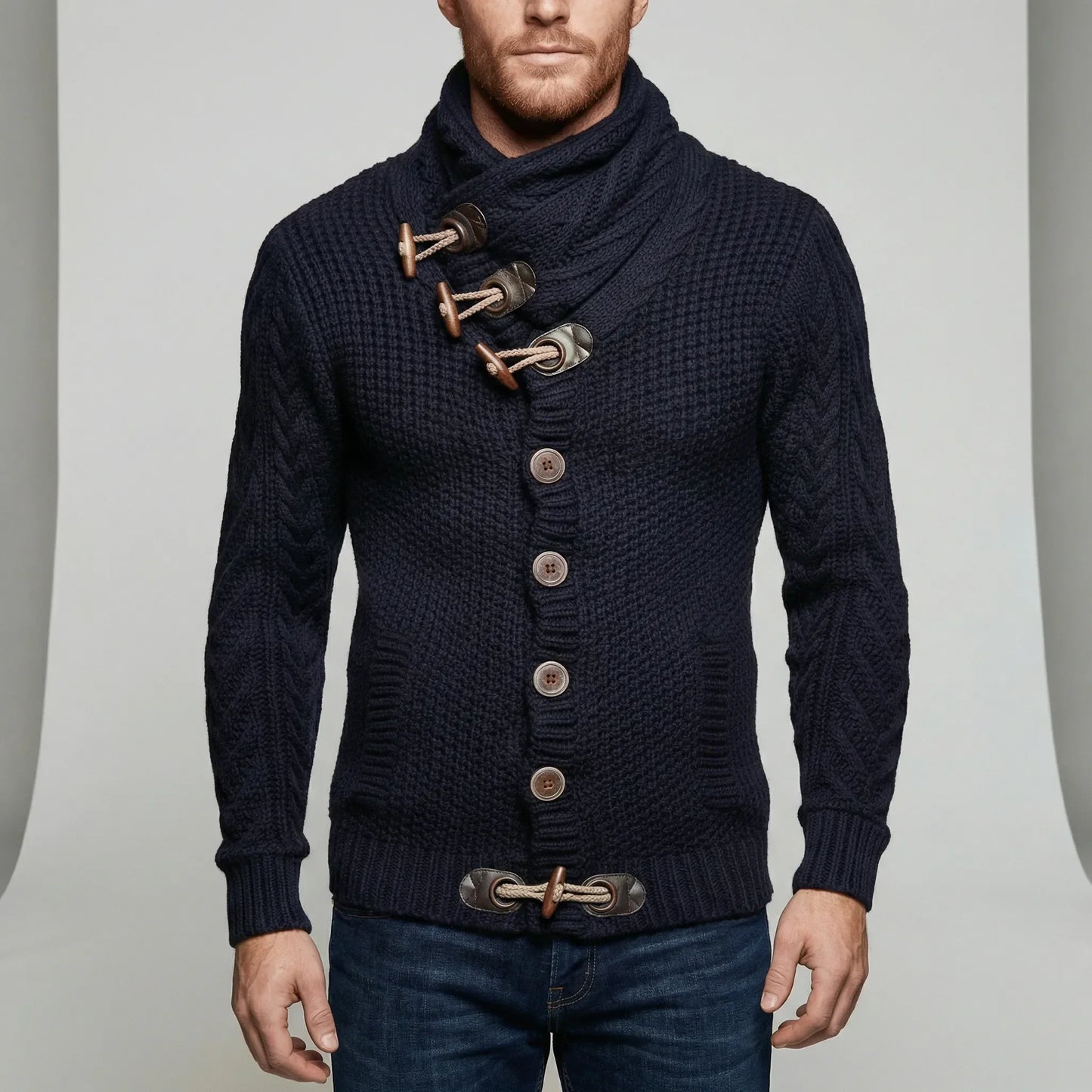 Lässiger Grobstrick-Cardigan - Ferdinand