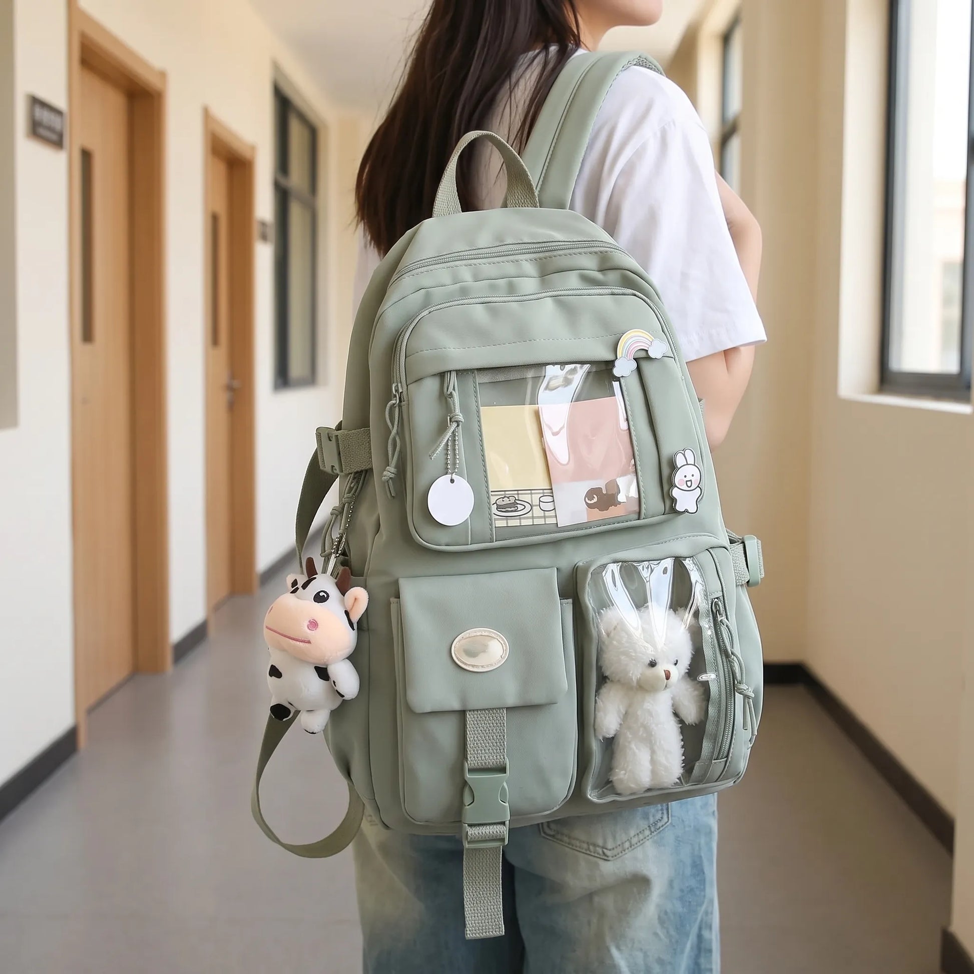 Lässiger Rucksack Damen Für Den Alltag - Pockina