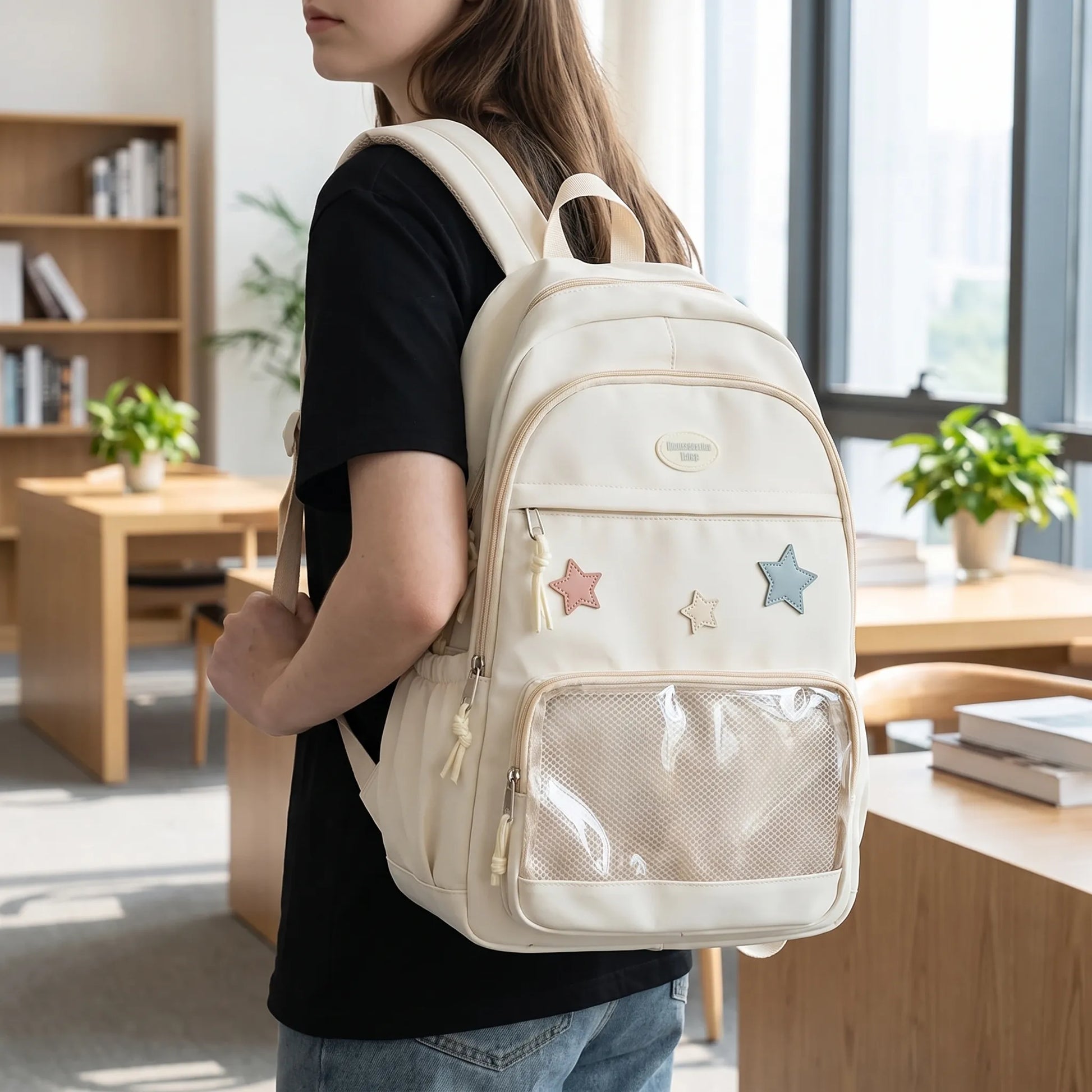 Lässiger Rucksack Damen Im Kawaii-Look - NovaCarry