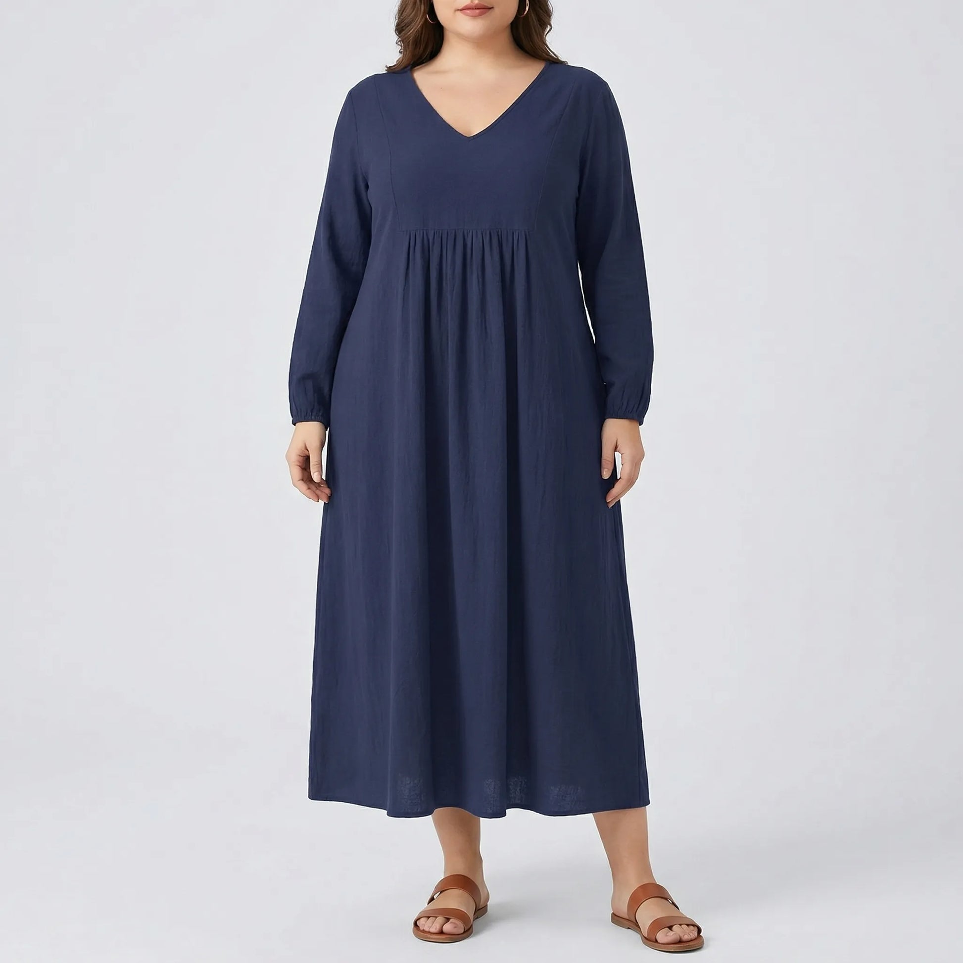 Lässiges Damenkleid Für Den Alltag In Großen Größen - Marlene