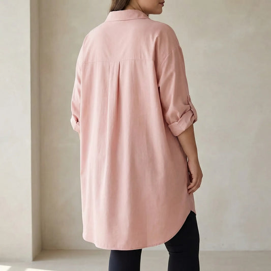Lässiges Plus-Size-Oberteil Im Koreanischen Stil - Sophia