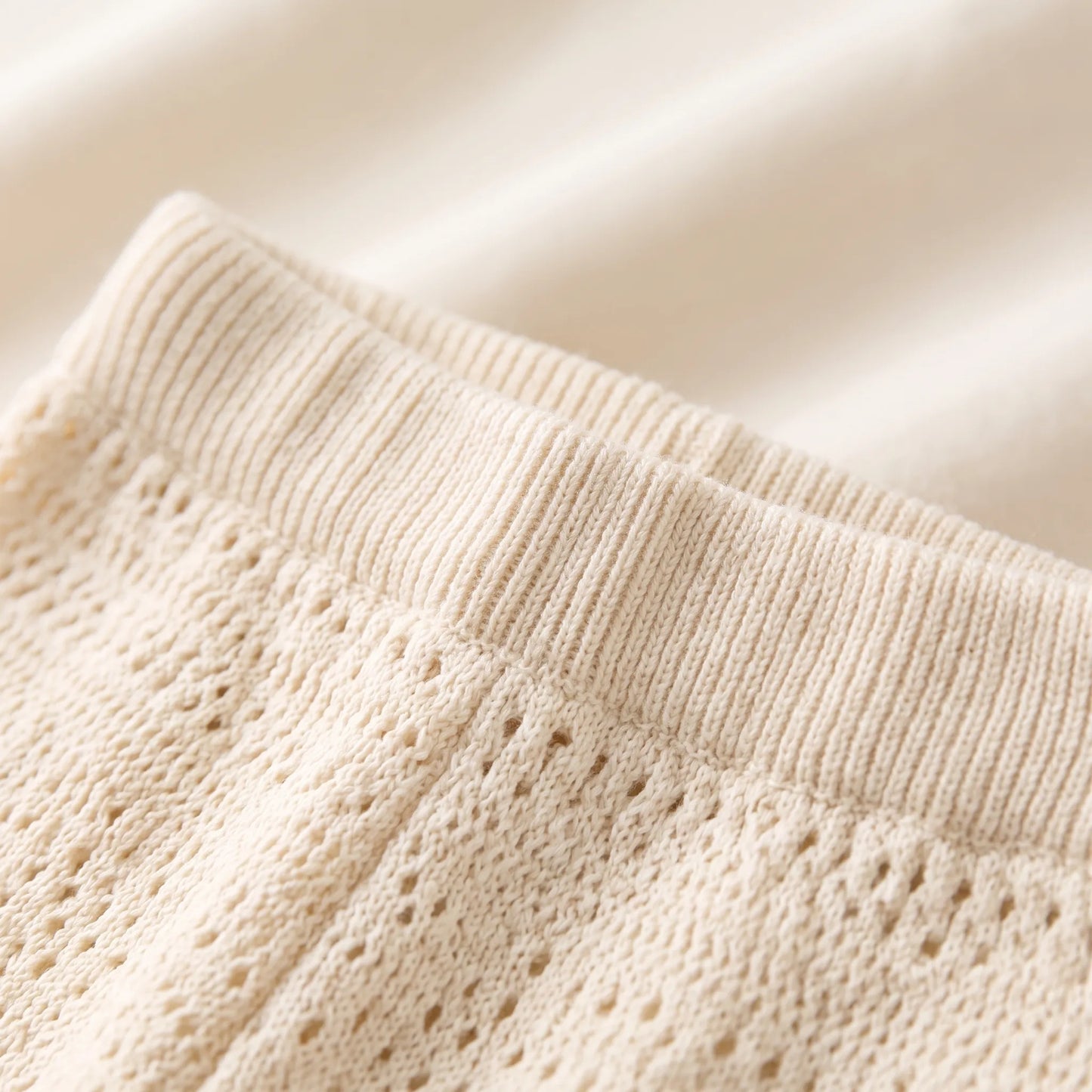 Lässiges Sommer-Set Im Lochstrick-Design - Aerina