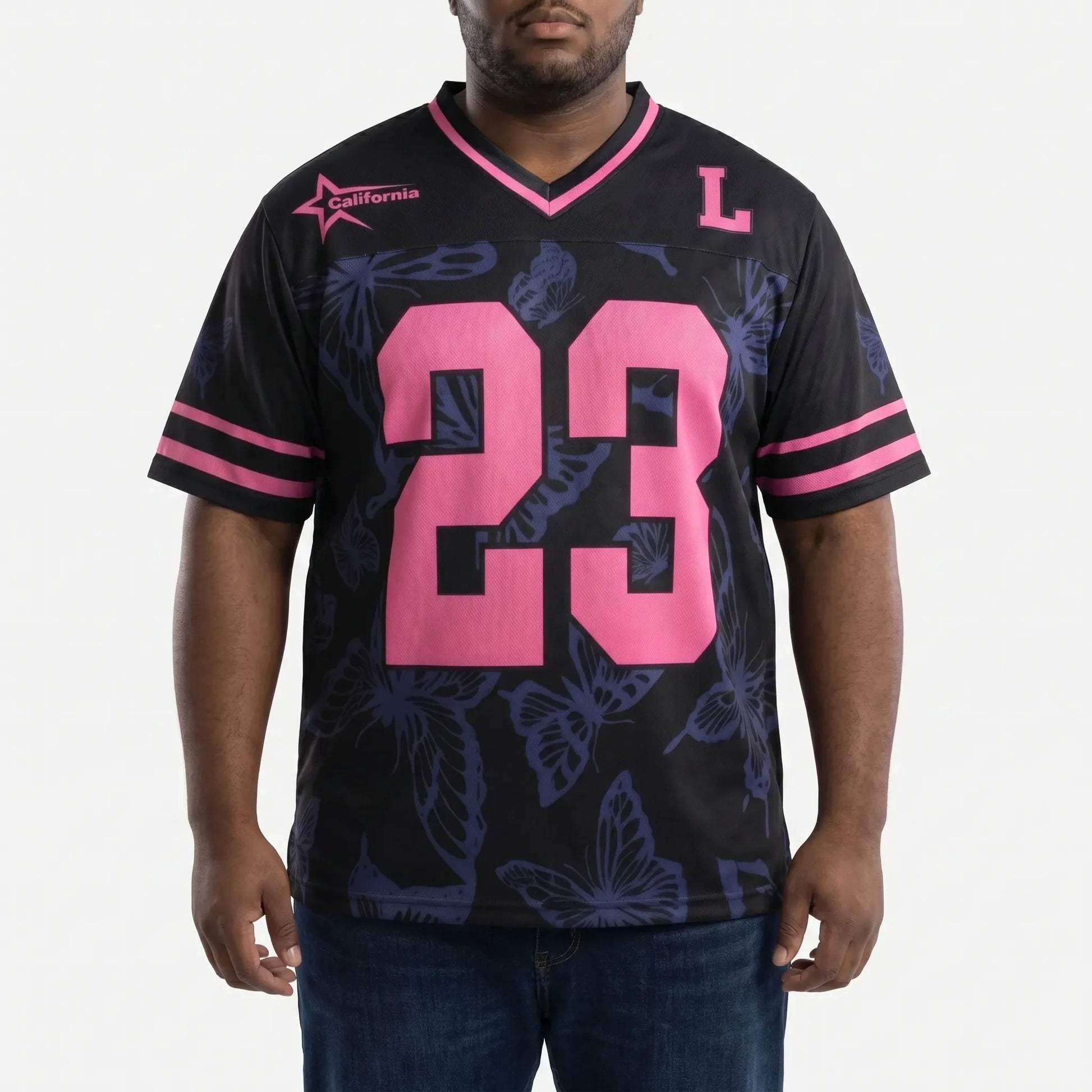 Lässiges Sportswear T Shirt Mit V-Ausschnitt - Joel