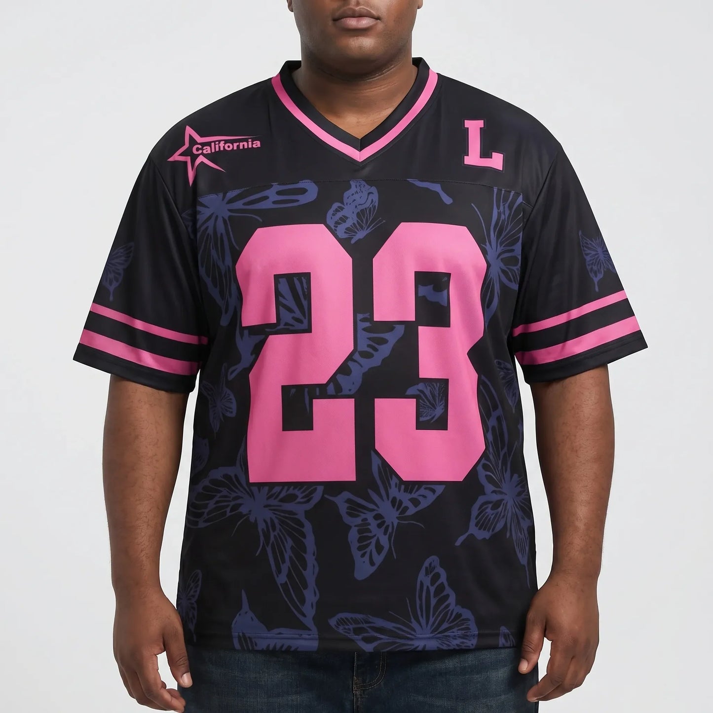 Lässiges Sportswear T Shirt Mit V-Ausschnitt - Joel