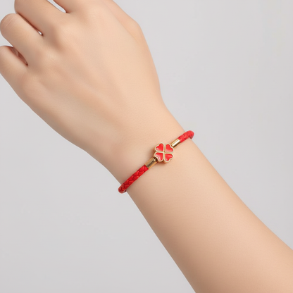 Lederarmband Mit Charme - LuckyBracelet