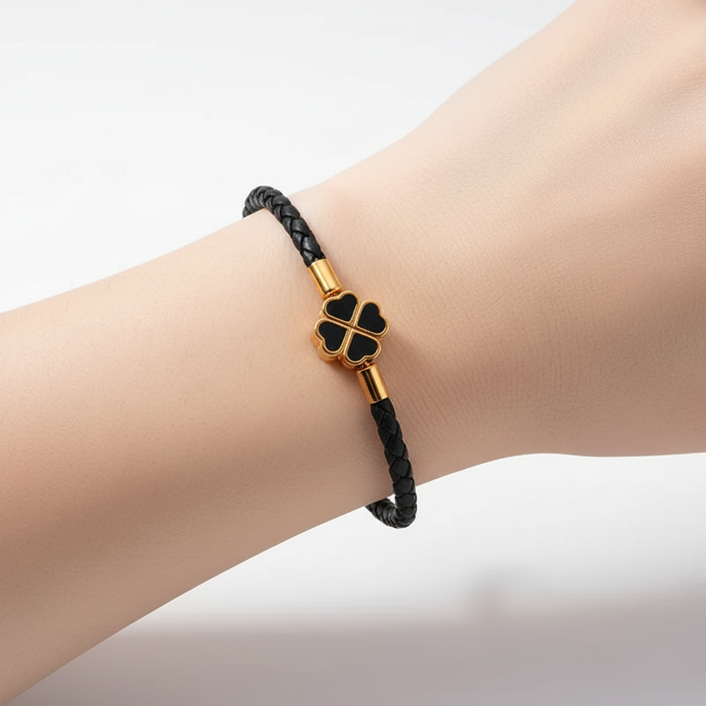 Lederarmband Mit Charme - LuckyBracelet