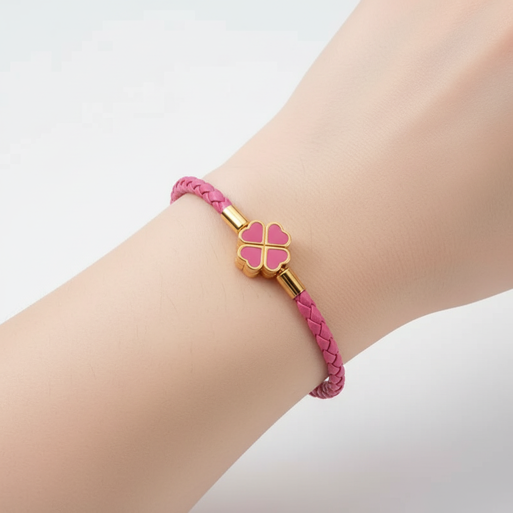 Lederarmband Mit Charme - LuckyBracelet