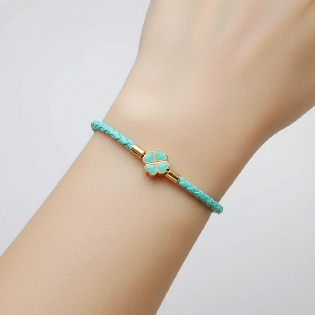 Lederarmband Mit Charme - LuckyBracelet