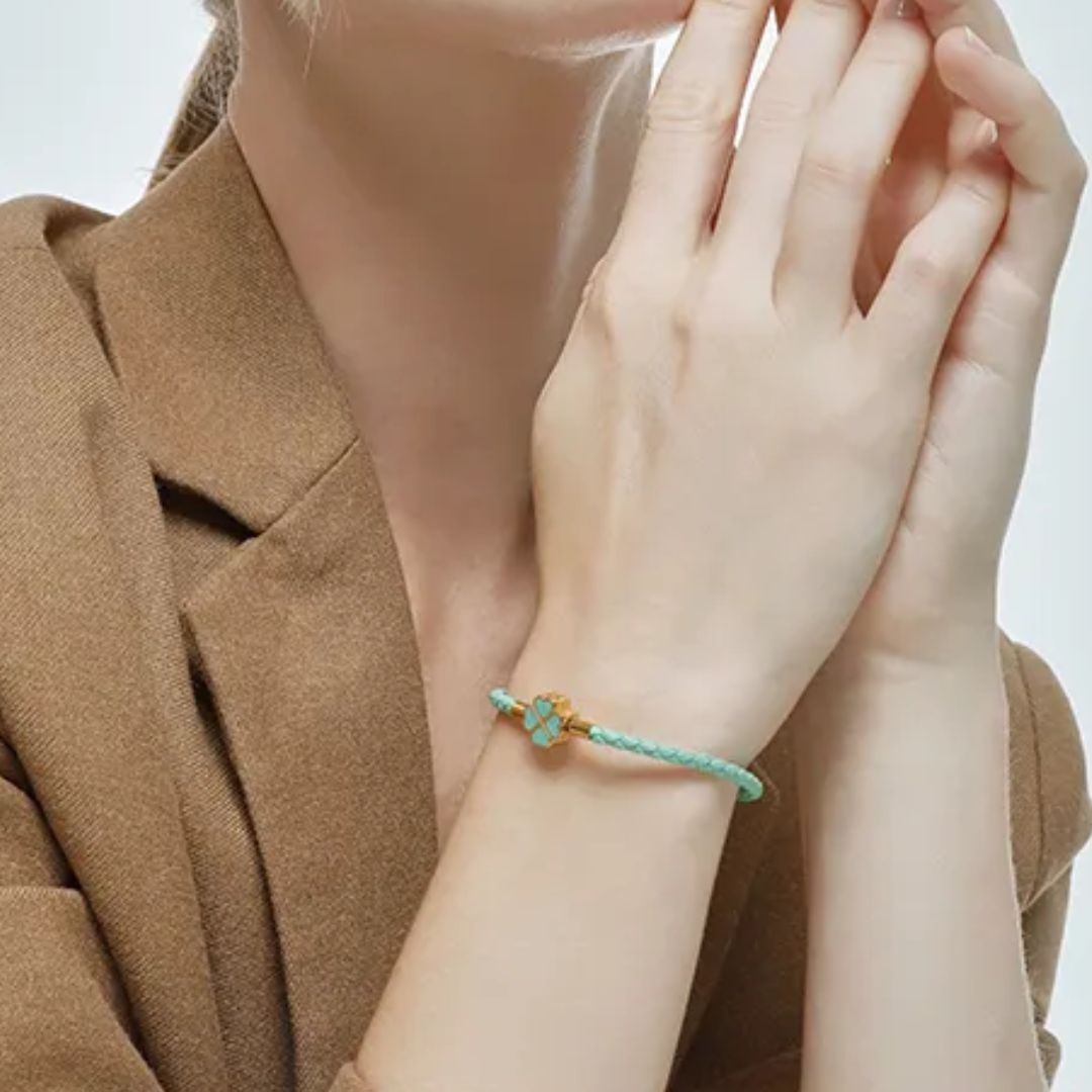 Lederarmband Mit Charme - LuckyBracelet