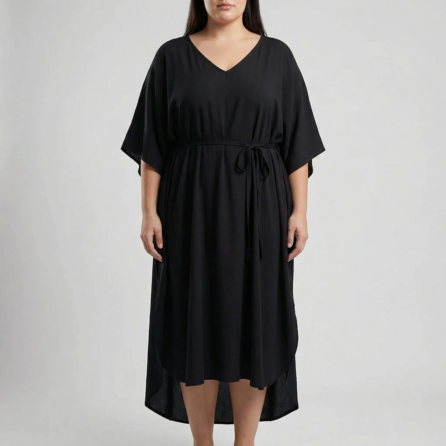 Legerer Kaftan Damen Im Maxi-Schnitt - Vanessa
