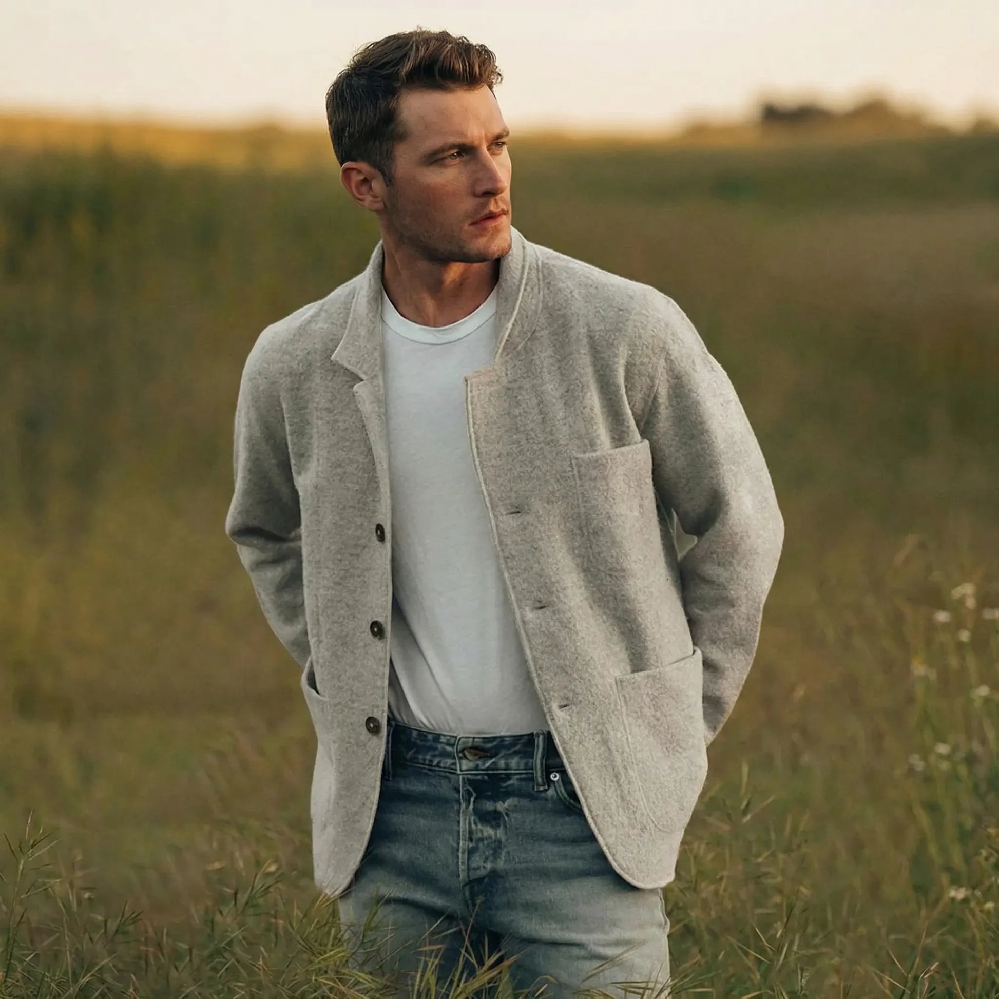 Leicht Strukturierter Blazer - Josua