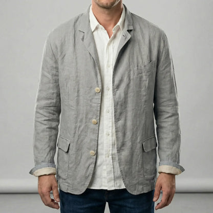 Leichte Jacke Mit Knopfleiste - Henrick