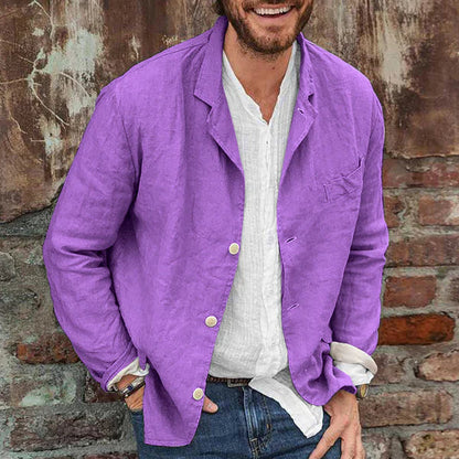 Leichte Jacke Mit Knopfleiste - Henrick