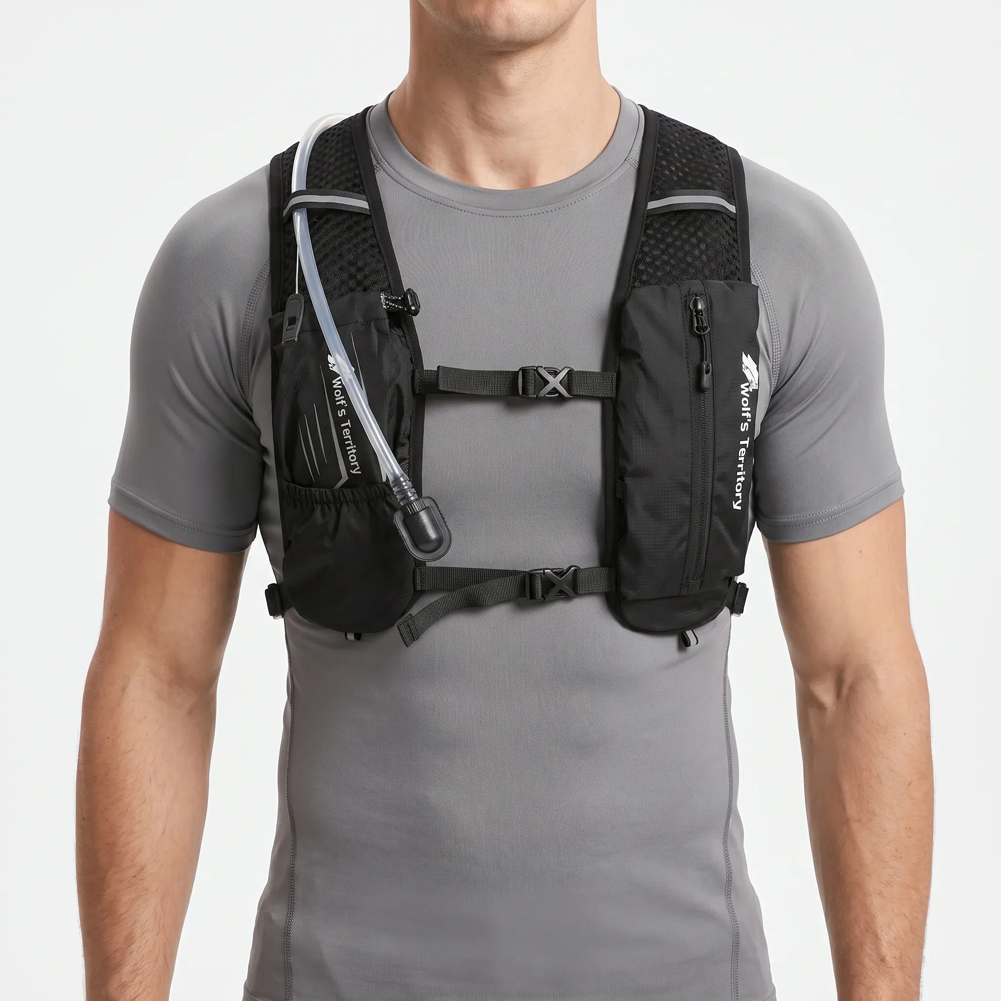 Leichte Laufweste Mit Trinksystem -  Aquapace