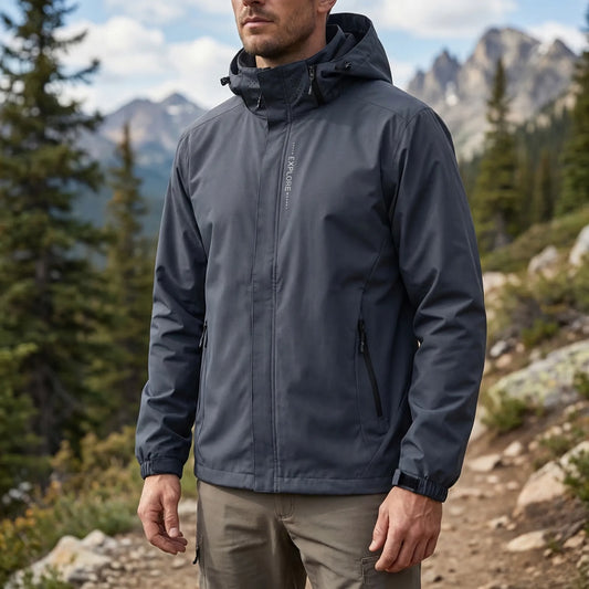 Leichte Outdoor-Regenjacke Mit Kapuze -  Torrex