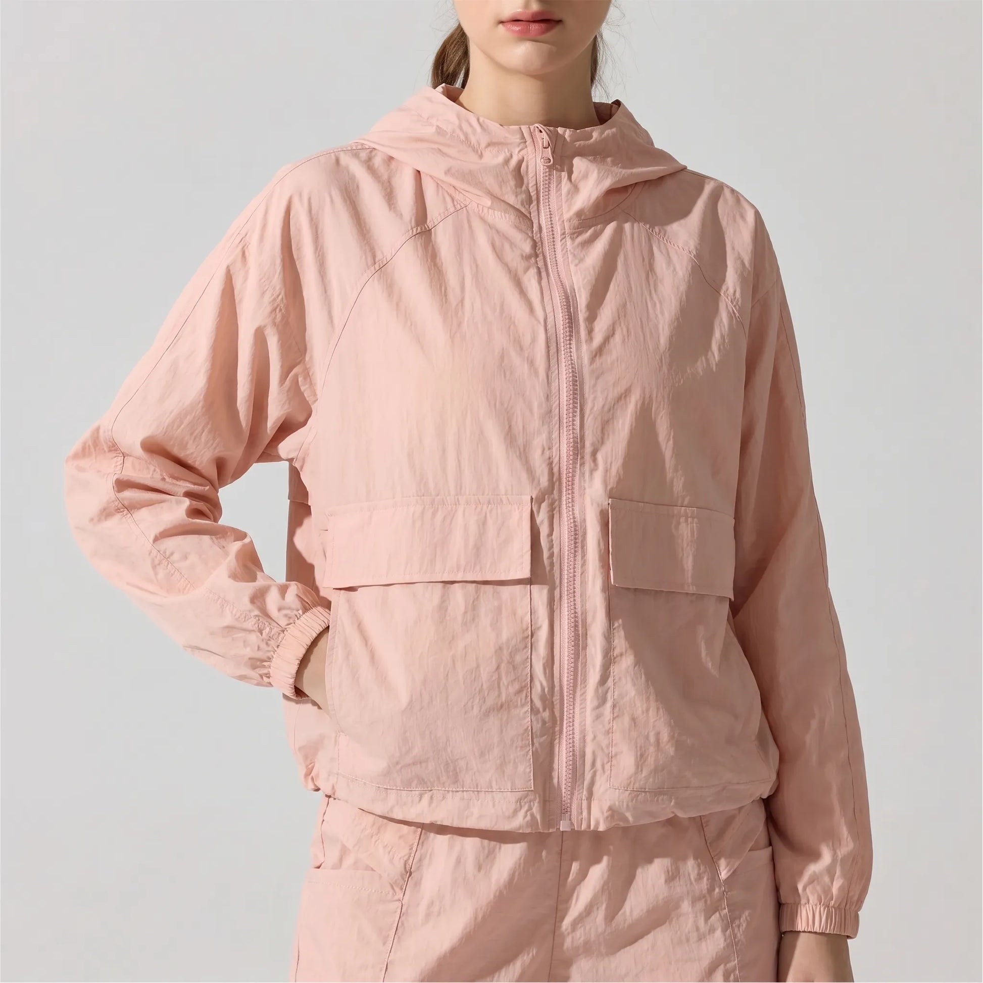 Leichte Sportjacke Damen Mit Kapuze -  Sonia